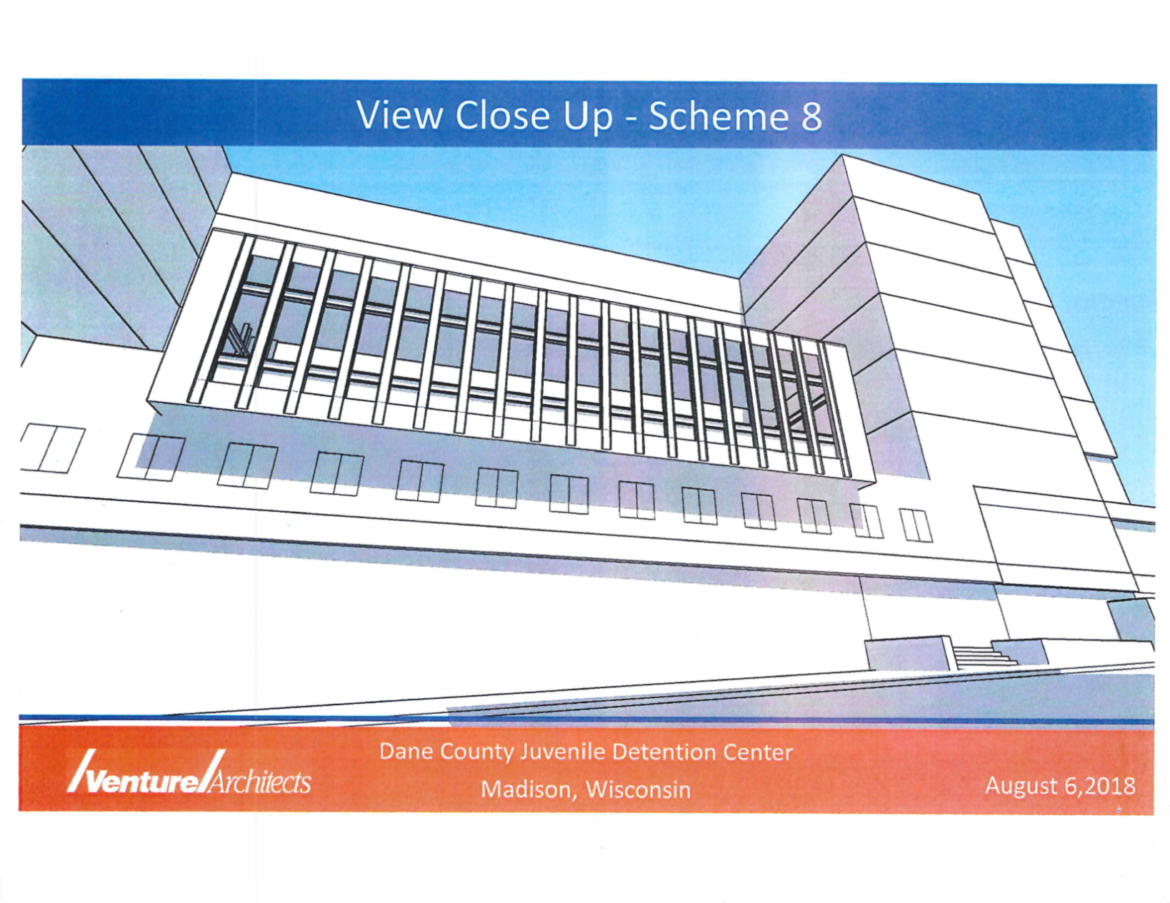 Outdoor recreational area rendering